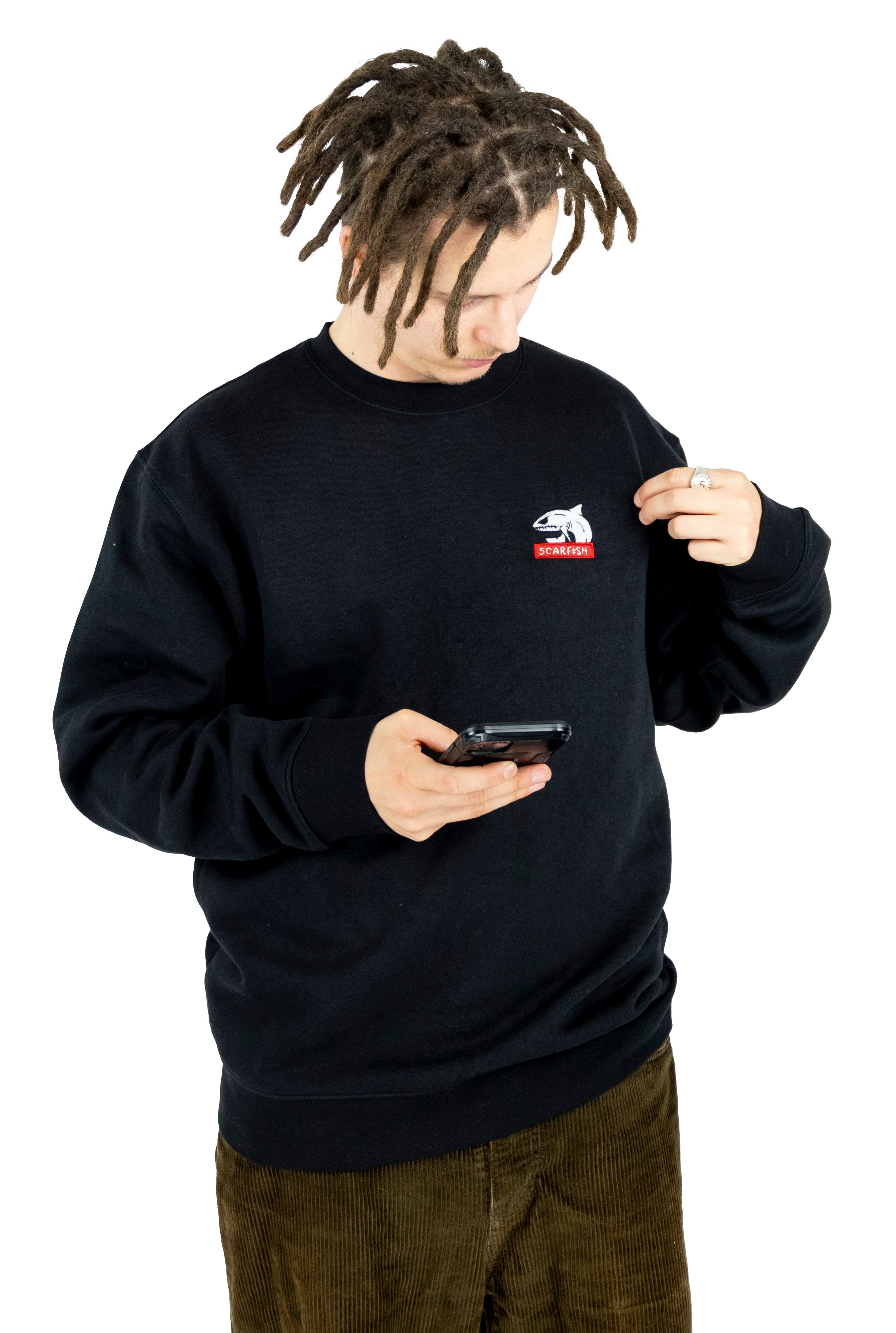 SHARK LOGO Crewneck